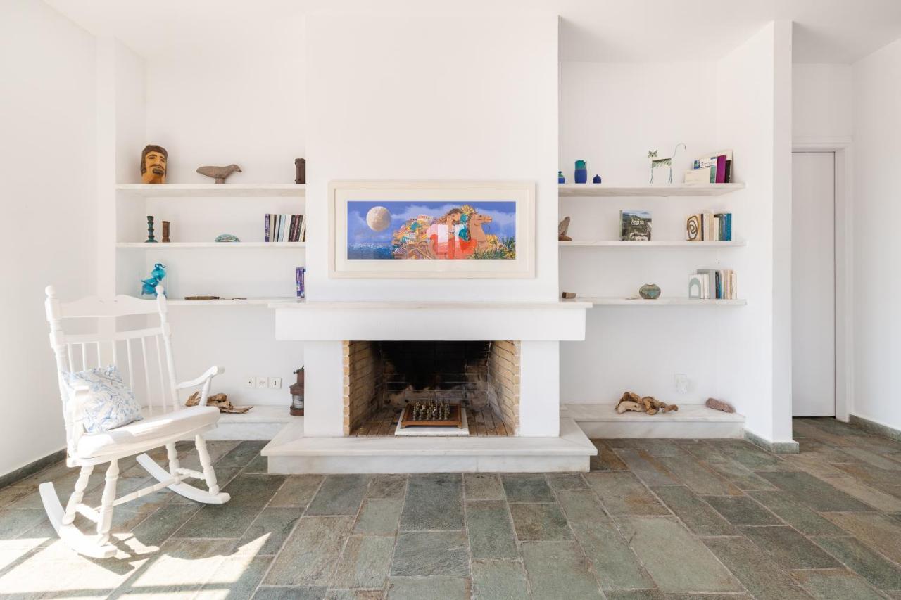 Aeginia 1- Breathtaking Sea View House In Perdika别墅 外观 照片