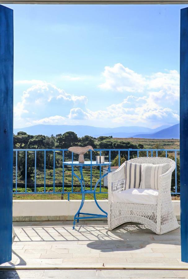 Aeginia 1- Breathtaking Sea View House In Perdika别墅 外观 照片
